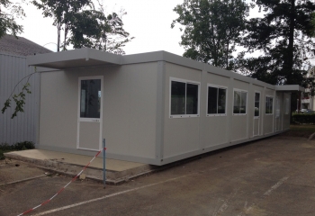 Bungalow ouvert 15m / volets roulants